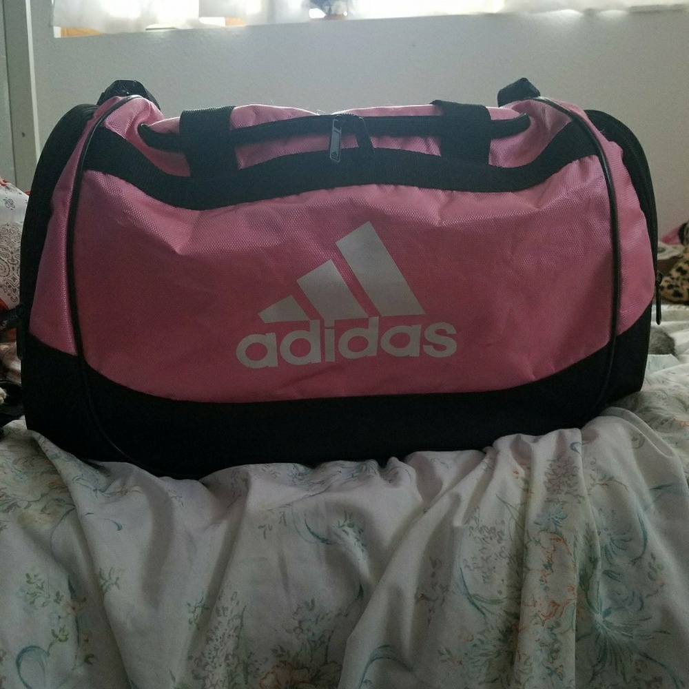 Pink Adidas Duffle